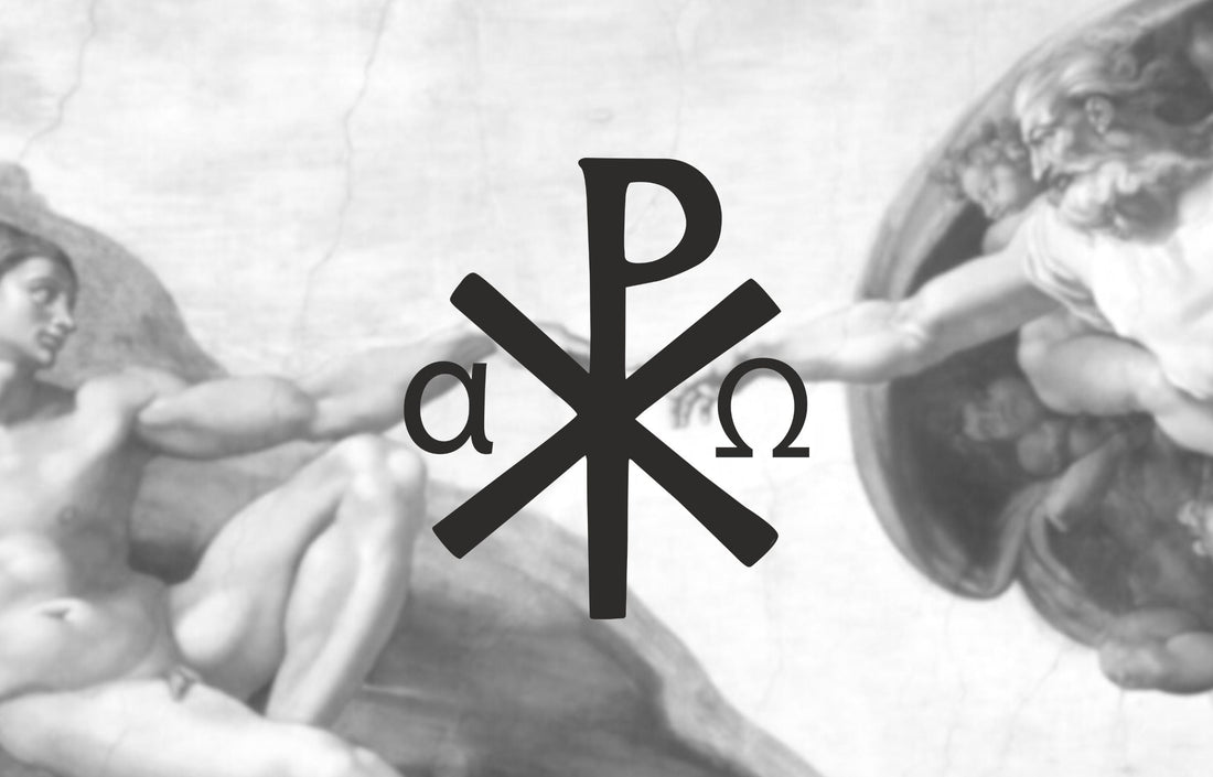 Greek Chi Rho Christian Christogram  Symbol