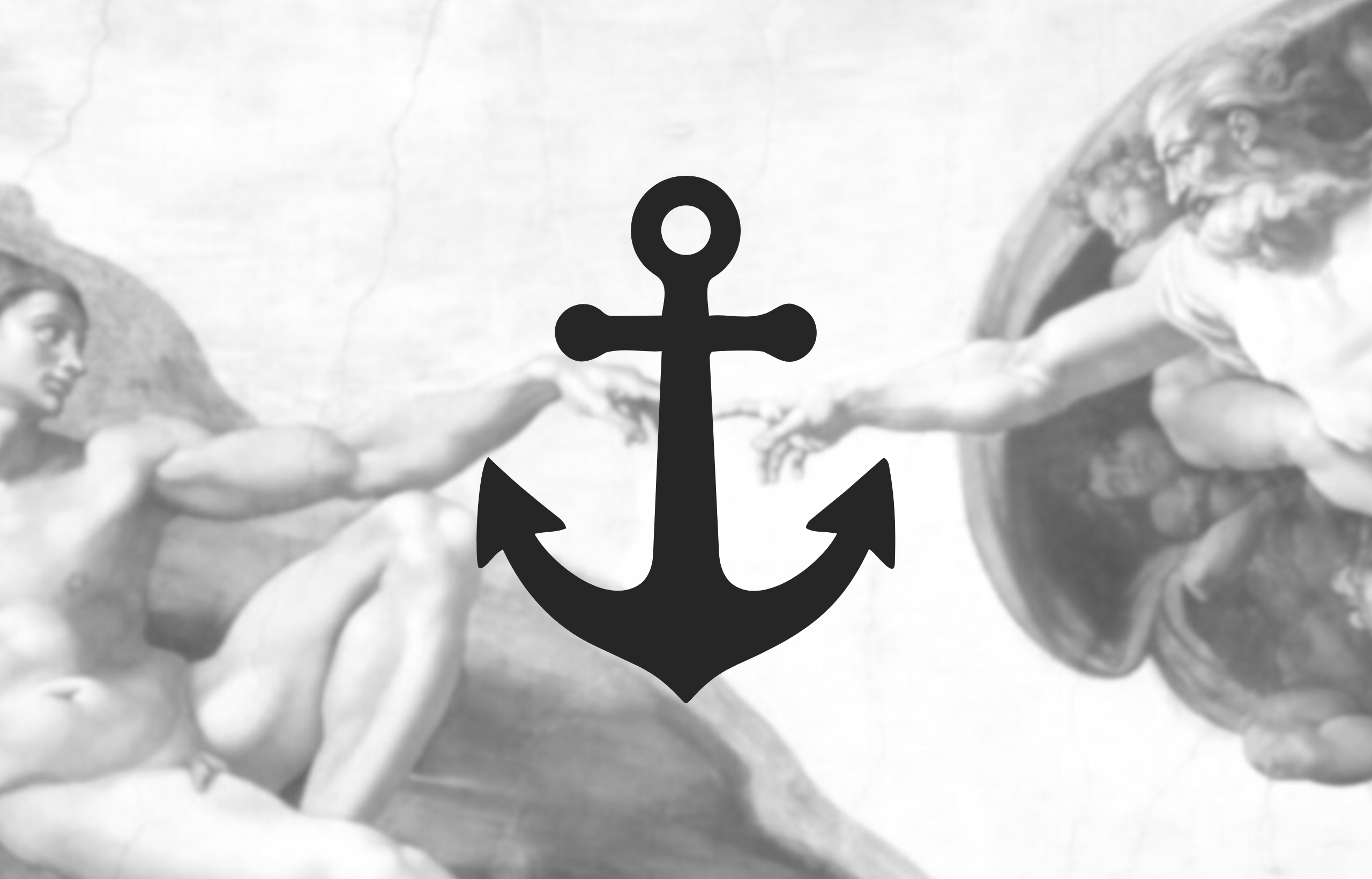 anchor cross with fishing pole Fisherman's Flowers By Evelyn feel free to ask! Anchor cross | Symbol, Origin