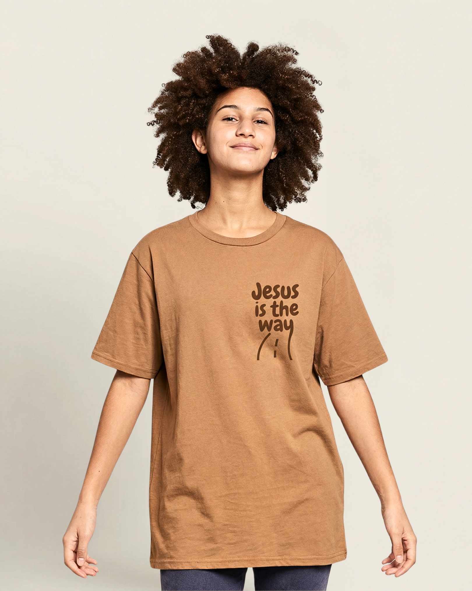 Jesus Is The Way T-Shirt - Super Soft | Gracefiber