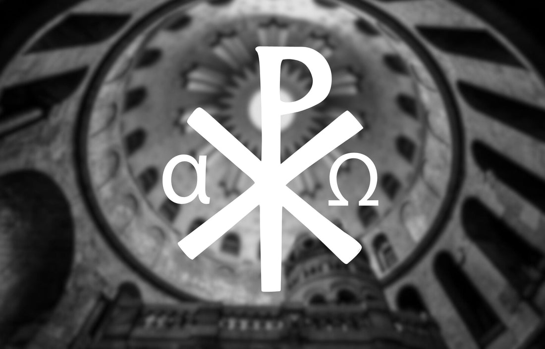 Greek Chi Rho Christian Christogram  Symbol